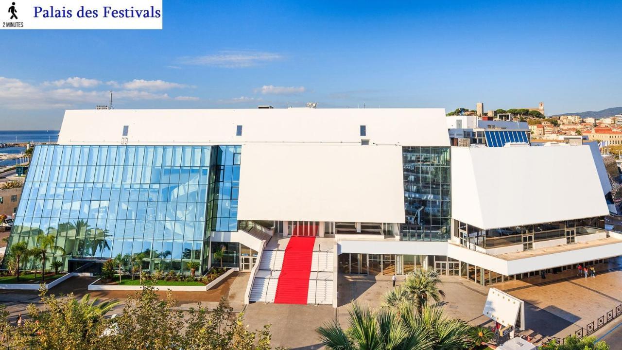 Cannes Croisette, Palais Des Festivals, Beaches, Apart Residence Le Minerve Buitenkant foto